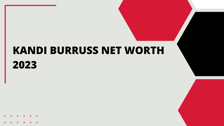 Kandi Burruss Net Worth 2023